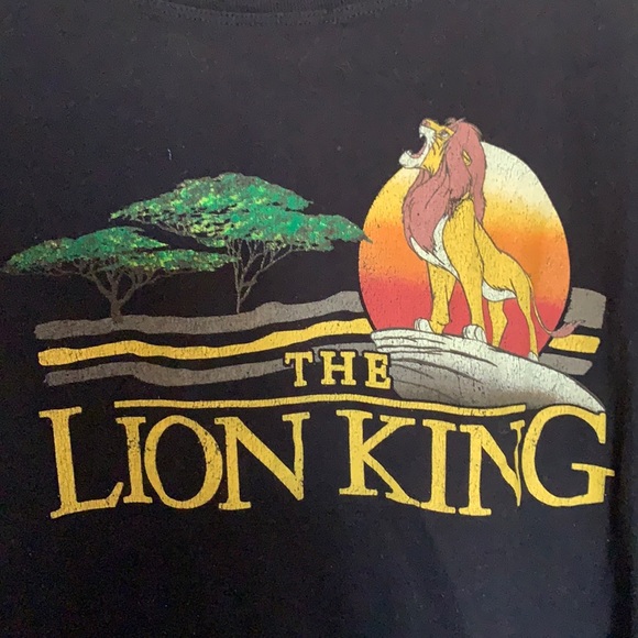 Disney Other - (3 for $20) Lion King 2X plus Size Black Tee Shirt